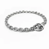 Чокер из нержавеющей стали, шарф-платок для тренировок, взрывобезопасная цепочка