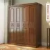 Rộng 62 cm kinh tế tủ quần áo gỗ rắn phân loại nhỏ nhà đơn giản cá tính hình chữ nhật lớn multi-treo đồ nội thất