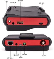 Тестер видеомонитора 4.3寸同轴高清工程宝6300act视频监控测试仪ahd cvi tvi8mp 12v