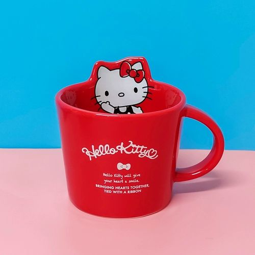 Miniso Mingyin Youpin Sanrio Series Jade Guidou Ceramics Cup Macau Пара Кубка воды Симпатичный мультфильм