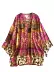 Mulberry lụa kiểu Trung Quốc khóa áo sơ mi nữ mẫu rộng kích thước lớn là lụa dày đôi tay áo dài kích thước lớn - Áo sơ mi