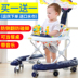 Baby Walker 6 7-18 tháng đẩy tay có thể ngồi đa chức năng chống rollover trẻ em walker bé trai bé gái xe tập đi tròn Xe đẩy / Đi bộ