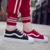 Mùa xuân năm 2018 mới ins canvas giày sinh viên Hàn Quốc phiên bản của Harajuku đa năng màu phẳng swatch giày net giày đỏ giầy thể thao nữ Plimsolls