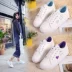 2018 mùa xuân mới ins sneakers nữ sinh viên Hàn Quốc giày trắng phụ nữ hoang dã giày thường giày vải