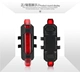 Xiaomi số 9 số 9 cân bằng xe điện somatosensory xe laser đầy màu sắc đầu và đuôi phụ kiện đi xe đạp - Smart Scooter