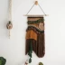 Giải trí lợi ích [Qingqiu] dệt tay tấm thảm chất liệu gói Bắc Âu tường treo phòng khách trang trí diy đầu giường tường tranh