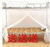 Tùy chỉnh kích thước đặc biệt chiều cao 2.2 mét dài 3 mét muỗi net muỗi duy nhất giường net muỗi net cũ flat top Lưới chống muỗi