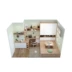 Tatami giường xuống tổng thể căn hộ tùy chỉnh nhỏ hiện đại nhỏ gọn bảng kết hợp Giường lưu trữ tủ quần áo tủ sách một giường - Giường Giường