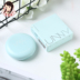 休 小铺 Hàn Quốc UNNY Mint Powder Control Oil Set Makeup Powder Powder Moisturising Kem che khuyết điểm Làm mới 8g phấn phủ geo Bột nén