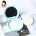 休 小铺 Hàn Quốc UNNY Mint Powder Control Oil Set Makeup Powder Powder Moisturising Kem che khuyết điểm Làm mới 8g