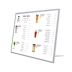 dạ quang thẻ hiển thị menu quán trà sữa hộp đèn thẻ order bảng giá thiết kế để bàn bảng thẻ quầy bar bảng led quảng cáo