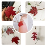 Кленовый лист, пресс-нож, шаблон, DIY, крой