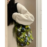 Демисезонная небольшая дизайнерская вместительная и большая сумка на одно плечо, широкая цветовая палитра