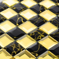 3x3 Gold+Black Gold Dragon Pattern