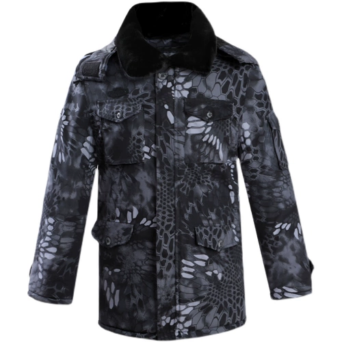 Демисезонное утепленное пальто, дорожная куртка, водонепроницаемый удерживающий тепло камуфляжный пуховик