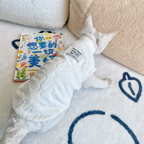 Tu Tufen Cat Mao Mao Win Cat Clothing Sphinx Cat Clothing мягкие полотенца нижние кроличи