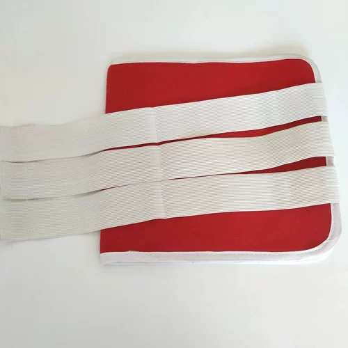 Полная липкая красная живот, фиксированная полоса, обычная медицинская пояс для формы 10 бесплатной доставки