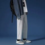 Летние расширенные штаны для отдыха, большой размер, в корейском стиле, изысканный стиль, свободный прямой крой