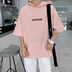 DJPY áo len nam đội mũ trùm đầu mùa hè hip hop áo khoác nam hoodies Hàn Quốc phiên bản của xu hướng sinh viên ulzzang ngắn tay người đàn ông Áo len