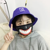 Японская мультяшная акула, медицинская маска для школьников, ветрозащитный реквизит