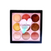 9.9 nhân dân tệ vận chuyển 9 màu tình yêu pearlescent eyeshadow khay đào trang điểm bí ngô trái đất màu trang điểm matte bóng mắt phấn mắt huda beauty Bóng mắt