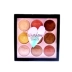 9.9 nhân dân tệ vận chuyển 9 màu tình yêu pearlescent eyeshadow khay đào trang điểm bí ngô trái đất màu trang điểm matte bóng mắt