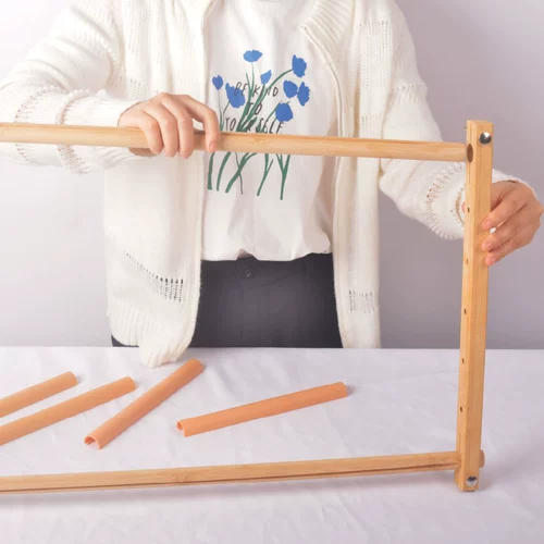 Рамка для поперечной вышивки 2023 Новая бамбуковая вышиваемая вышиваемая вышиваемая вышиваемая вышивка можно отрегулировать