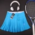 Quần thể thao ngoài trời váy nữ nhanh khô chạy bộ quần vợt cầu lông giả hai váy ngắn