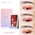 HOLD LIVE Twilight Sunset Rose 12 Colors Mermaid Eyeshadow Palette Pumpkin Brick Red Bean Powder - Bóng mắt