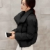 Chống mùa bông của phụ nữ phần ngắn Hàn Quốc phiên bản của lỏng dày xuống bông độn ngắn bánh mì quần áo bông nhỏ áo khoác mùa thu và mùa đông áo triều áo phao nữ uniqlo Bông