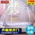 Muỗi net yurt sinh viên miễn phí lắp đặt 1.5 M giường dây kéo dưới đơn cửa đôi duy nhất 1.2 m 1.8 m giường muỗi net