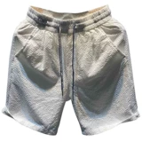 Шелковые короткие летние тонкие штаны для отдыха