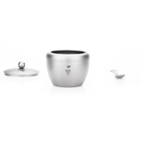 Кейт Кайс чистый титановый аквариум на открытом воздухе пикник супер светлый портативный приправочный танк Дом сахар танк соль Ti Ti8531