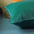 Hiện đại đơn giản hình chữ nhật rắn nhung đệm sofa giường gối Bắc Âu sống bìa mà không có lõi - Trở lại đệm / Bolsters