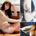 Cơ thể sơn nam giới và phụ nữ dán hình xăm không thấm nước kéo dài Hàn Quốc 3D vô hình mô phỏng sexy cánh tay hoa dán hình xăm Vẽ trên cơ thể