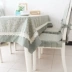 Vanson đơn giản khăn trải bàn vải bàn ăn và ghế bọc đệm đặt ghế đặt khăn trải bàn khăn trải bàn gỗ phòng khách Khăn trải bàn