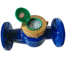 Водосчетчик 铸铁法兰水表旋翼式工业冷水表机械耐高温热水表dn40506580100125