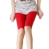 Mùa hè đặc biệt cộng với phân bón XL xà cạp modal của phụ nữ năm quần phần mỏng chất béo mm200 kg cao eo 5 quần
