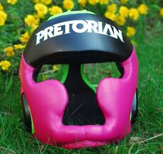 Шлем для бокса 正品pretorian高级成人护头护具拳击散打泰拳头盔训练头套搏击
