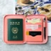 Hàn Quốc đích thực plepic đơn giản thời trang nam nữ đa năng da hộ chiếu du lịch gói vé tài liệu ví túi đeo chéo nữ hot trend 2021 Túi thông tin xác thực