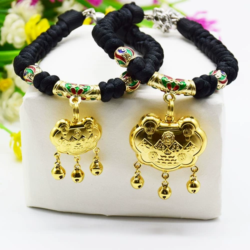 Плетеный колокольчик ручной работы, чокер, ожерелье, домашний питомец, кот, замок долголетия