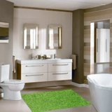 Реалистичный ковер, зеленый нескользящий коврик для гостиной, делается под заказ