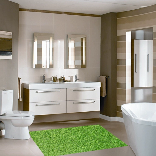 Реалистичный ковер, зеленый нескользящий коврик для гостиной, делается под заказ