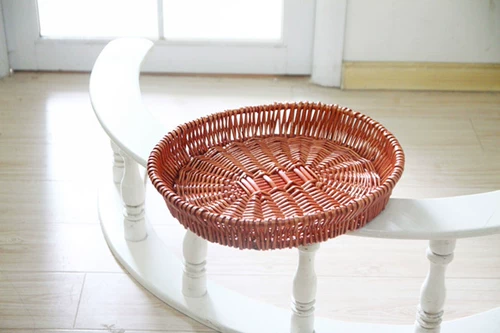 Корзина для хранения, плетеный стенд, хлеб