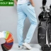 Golf quần áo trẻ em quần bé trai golf quần áo thể thao thoáng khí thanh niên golf quần cô gái