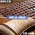 Trà mùa hè mát gối dành cho người lớn sinh viên mùa hè băng lụa mây tre gối mahjong mat gối mát duy nhất