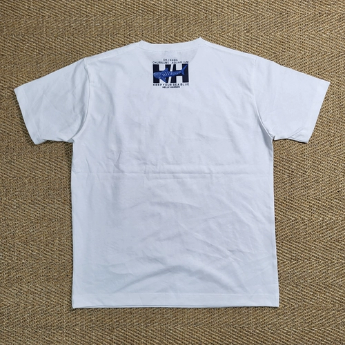 Ежедневный одиночный HH Hailham Helly Hansen Okinawa Ocean Limited Мужчины и женские хлопковые карманные рукава короткие рукава