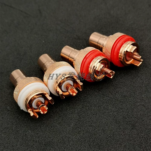 Hifi Mopper Audio Portal RCA Machine Block Audio Audio Lotus Mother Socket Accessesies Tempory Fever Signal Установка