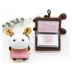 Tricolor vá tuyết thỏ thẻ gói dễ thương gói thẻ gói thẻ ngân hàng đa thẻ thẻ thiết lập món quà sinh nhật