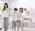 Cha mẹ-con Một bộ đồ ngủ mơ ước La dài tay của ba cô gái nhung san hô mùa thu và mùa đông flannel mẹ và con gái đặt mẹ và con